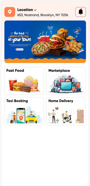 App screen
